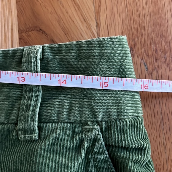 J. Crew Corduroy 4-Pocket Green Skirt, Size 8 - Picture 7 of 8